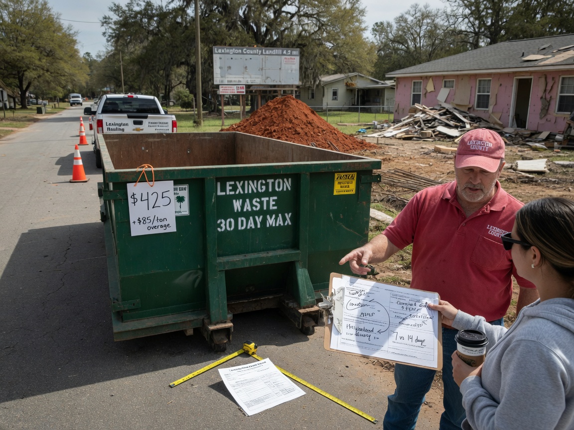 What Affects Dumpster Rental Pricing in Lexington SC